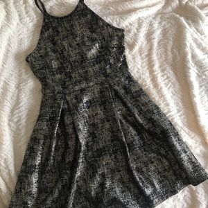 Gold Shimmer Cocktail Dress